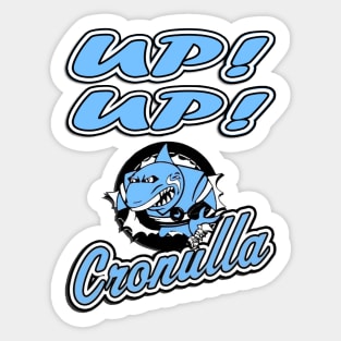 Sharkies - UP UP CRONULLA! Sticker